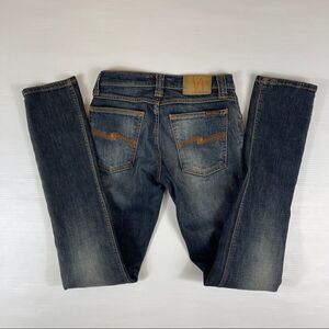 Nudie Jeans Tube Kelly Midnight Blue Women’s Size 26x34